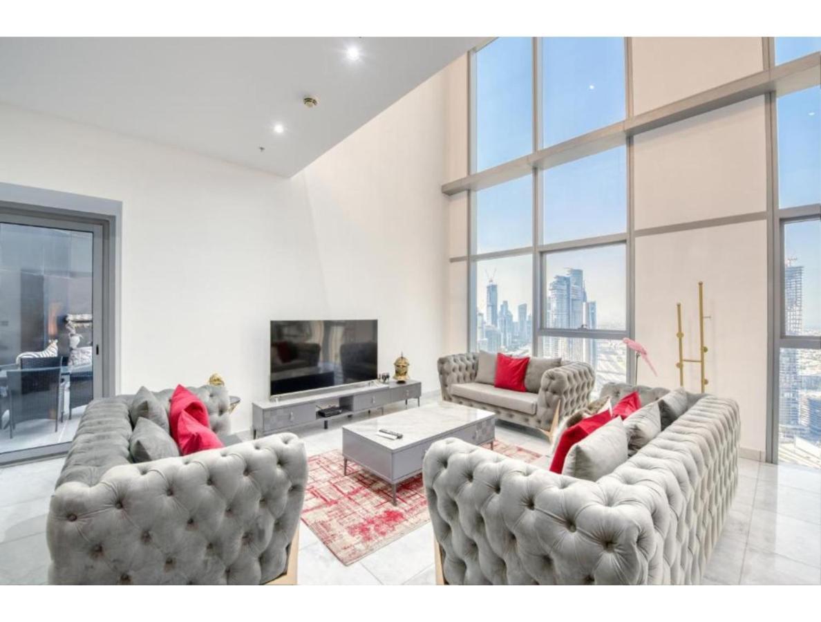 The Penthouse Near Burj Khalifa And Dubai Mall Экстерьер фото